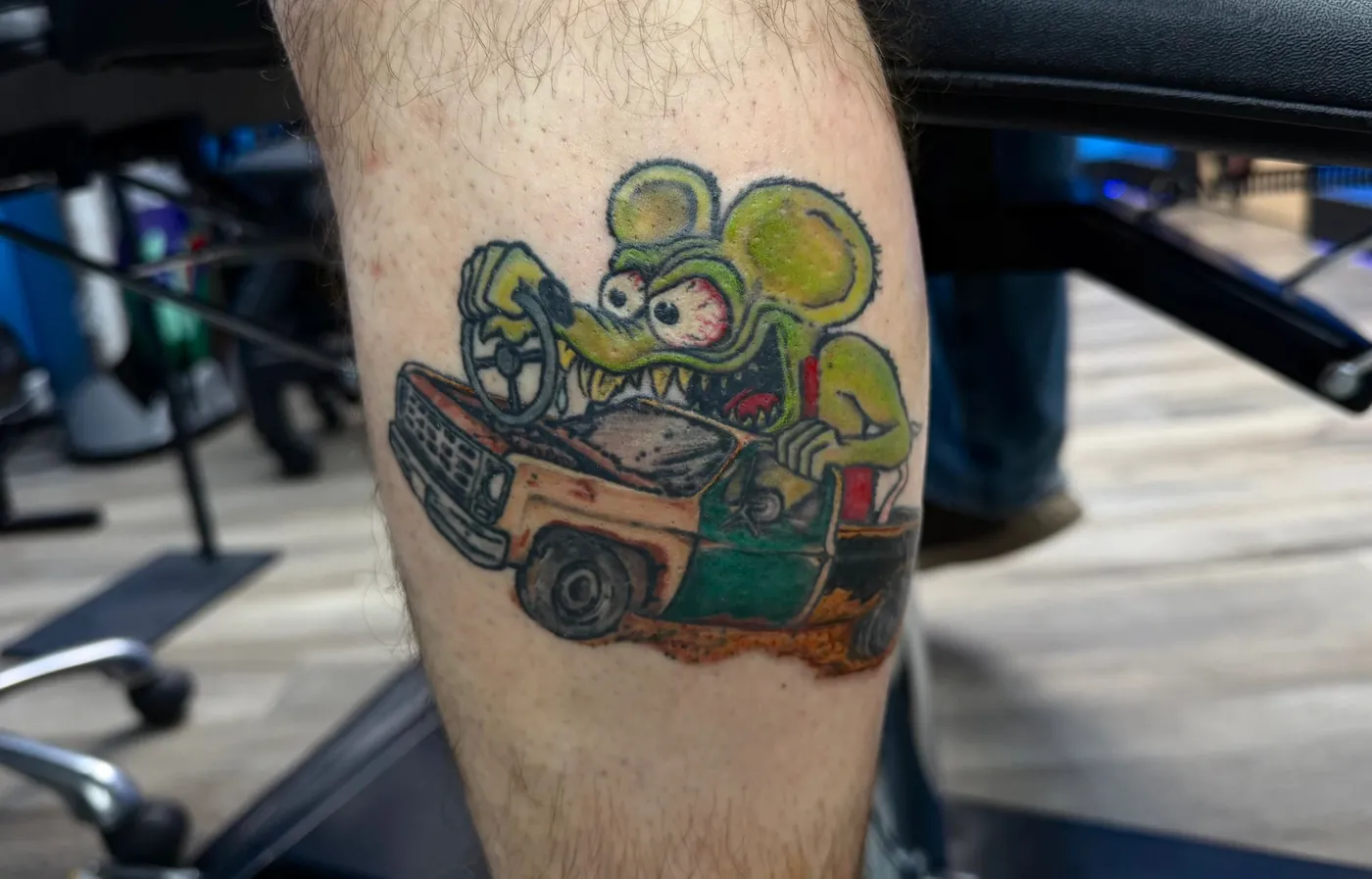 Color tattoo, Black N Blue Tattoo (g10)