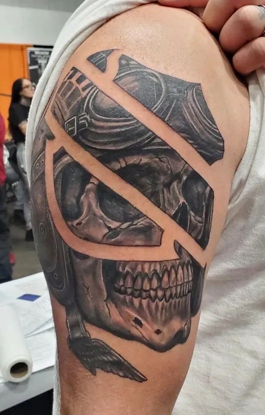 Black & Grey tattoo, Black N Blue Tattoo (g13)