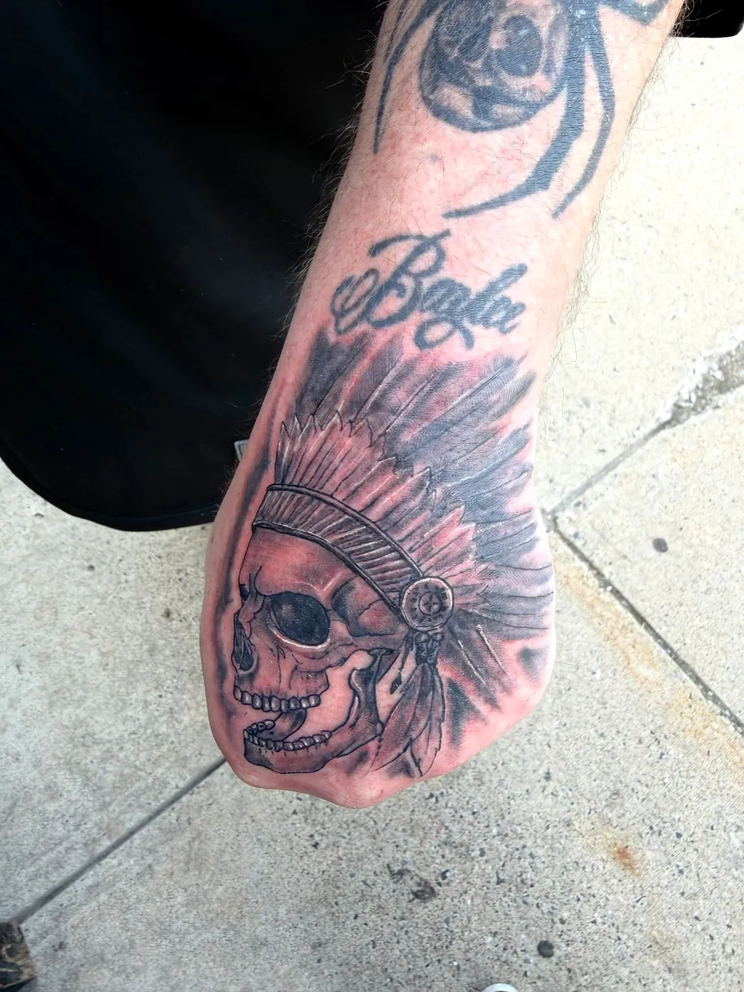 Color tattoo, Black N Blue Tattoo (g16)