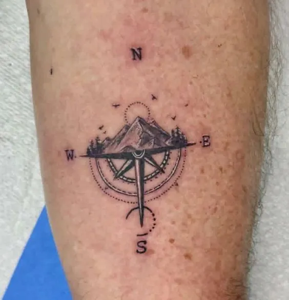 Healed Fine Line tattoo, Black N Blue Tattoo (g20)